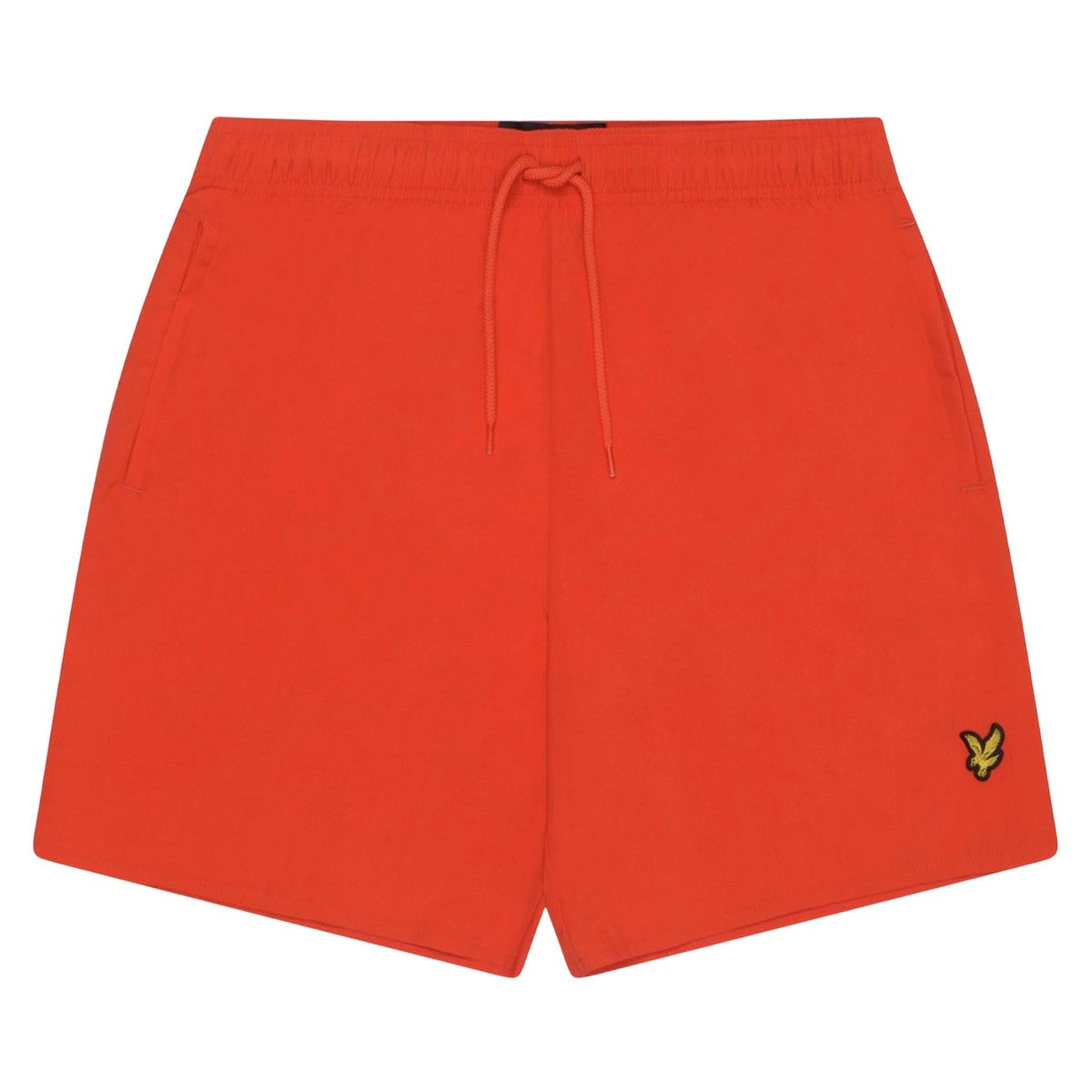 Orange - Front - Lyle & Scott Mens Plain Swim Shorts
