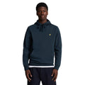 Navy - Lifestyle - Lyle & Scott Mens Interlock Hoodie