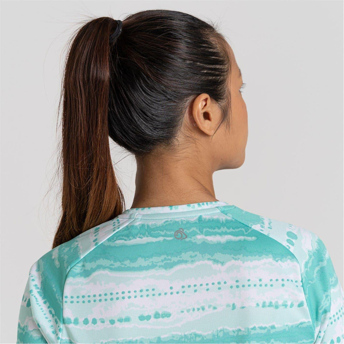 Ocean Green - Lifestyle - Craghoppers Womens-Ladies Dynamic Pro Printed Regular T-Shirt