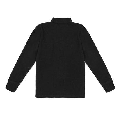Black - Back - C.P. Company Childrens-Kids Regular Polo Shirt
