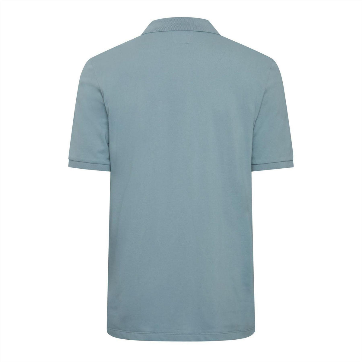 Blue - Back - C.P. Company Mens Pique Polo Shirt