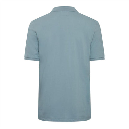 Blue - Back - C.P. Company Mens Pique Polo Shirt