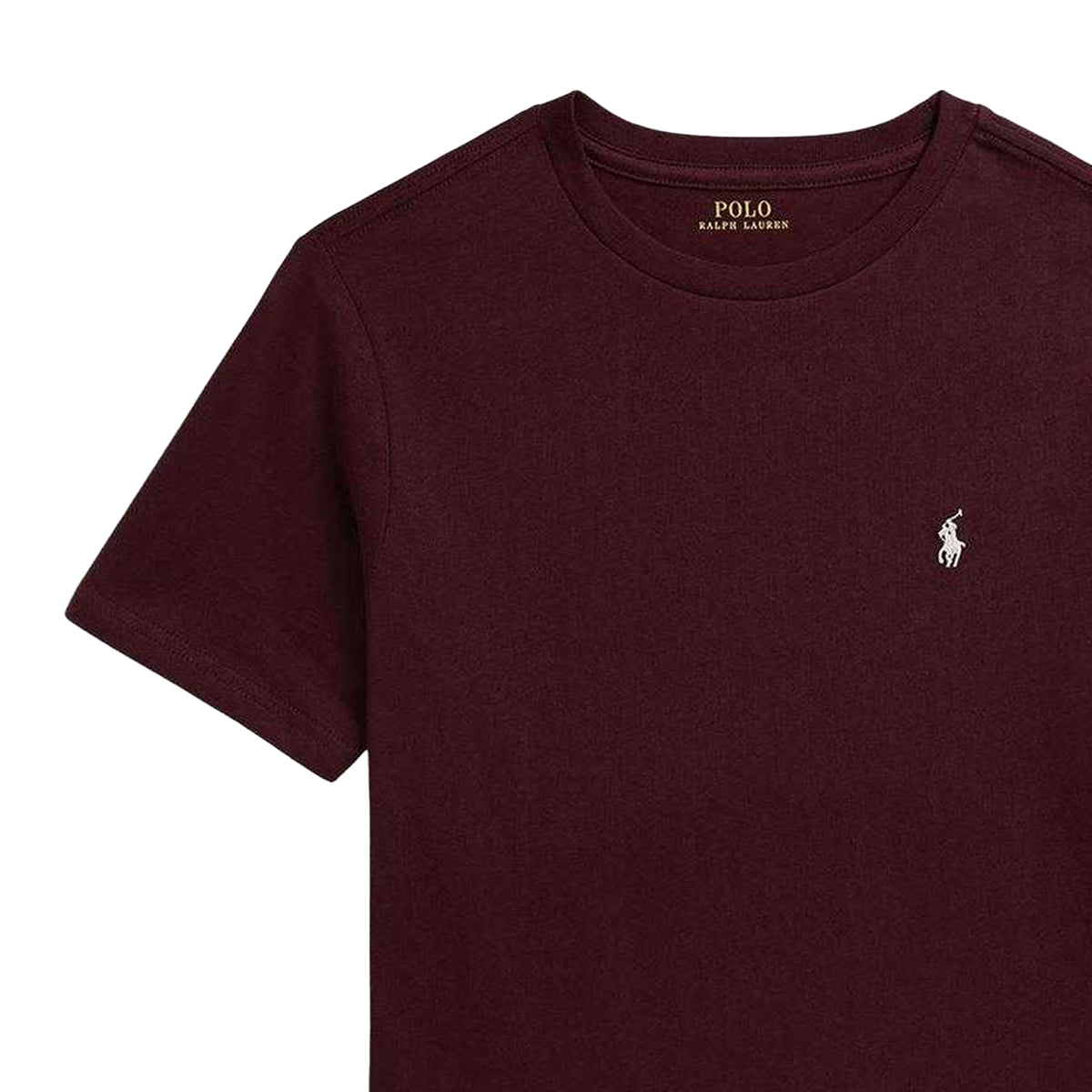 Ruby Red - Side - Ralph Lauren Childrens-Kids Custom Regular T-Shirt