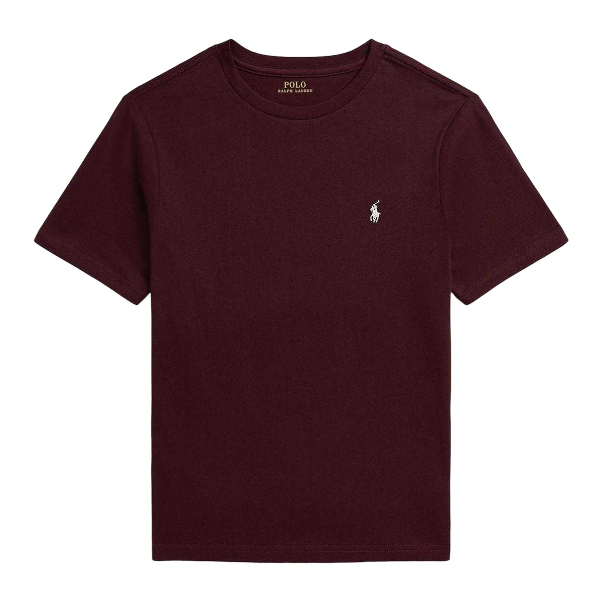 Ruby Red - Front - Ralph Lauren Childrens-Kids Custom Regular T-Shirt