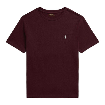 Ruby Red - Front - Ralph Lauren Childrens-Kids Custom Regular T-Shirt