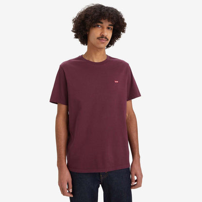 Purple - Front - Levis Mens Classic Housemark T-Shirt