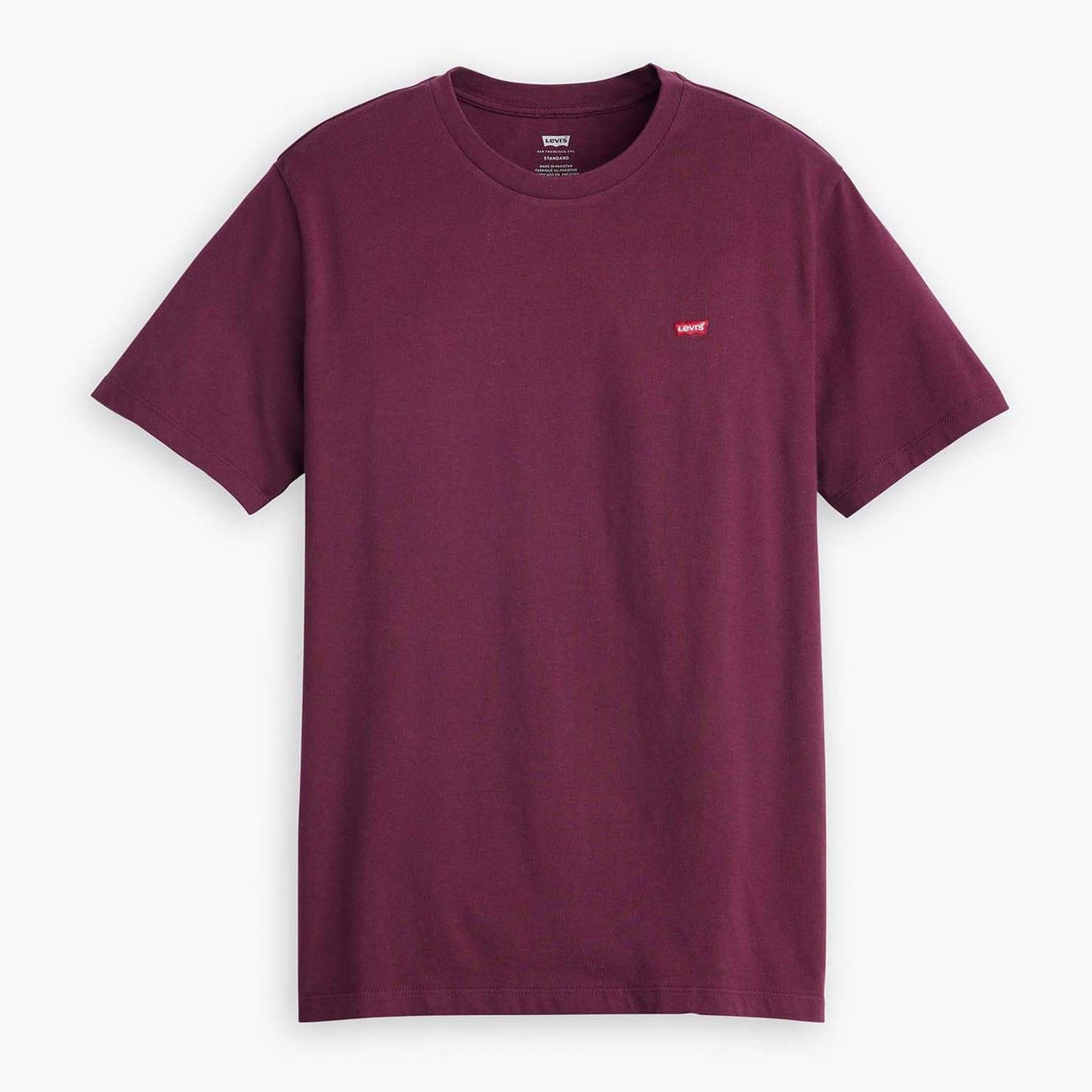 Purple - Side - Levis Mens Classic Housemark T-Shirt