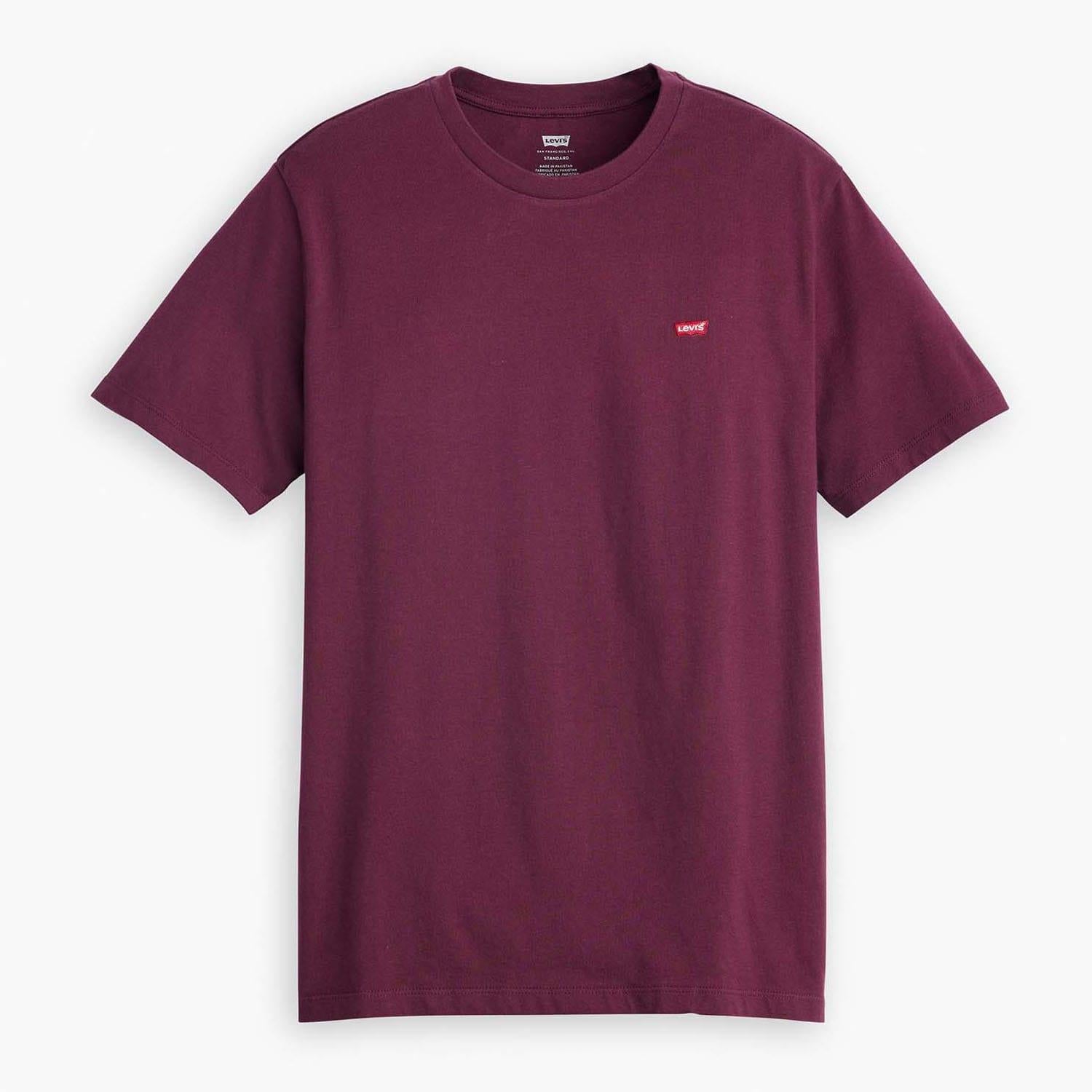Purple - Side - Levis Mens Classic Housemark T-Shirt