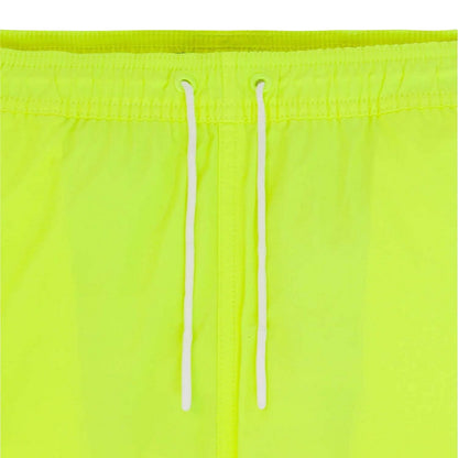 Neon Yellow - Back - Jott Mens Biarritz Swim Shorts