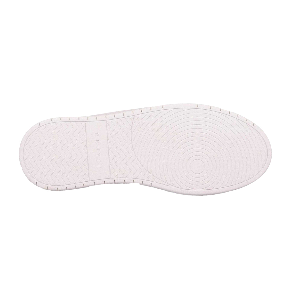White - Pack Shot - Cruyff Mens Tennis Lace Up Platform Sneakers