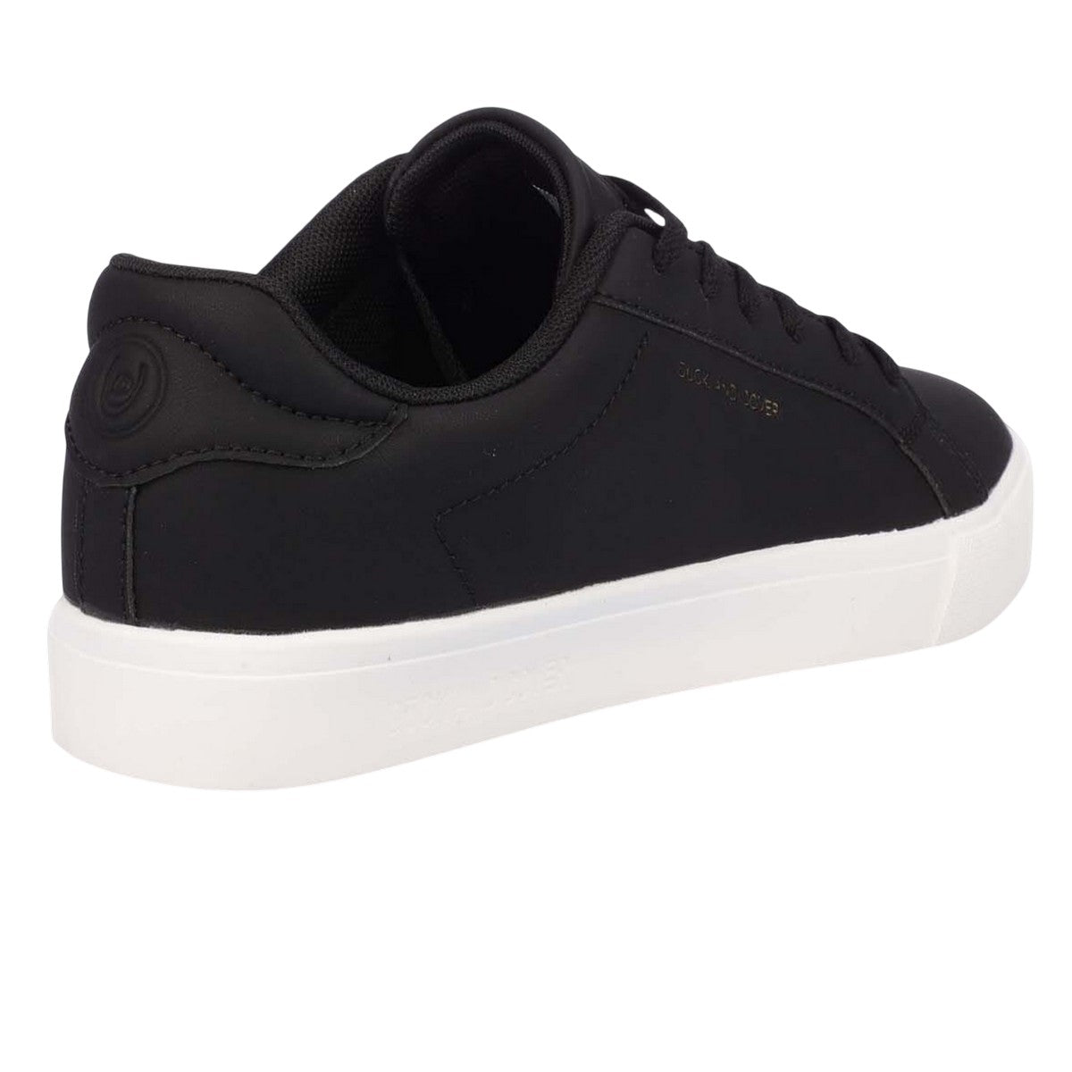 Black - Back - Duck and Cover Mens Clasper Trainers