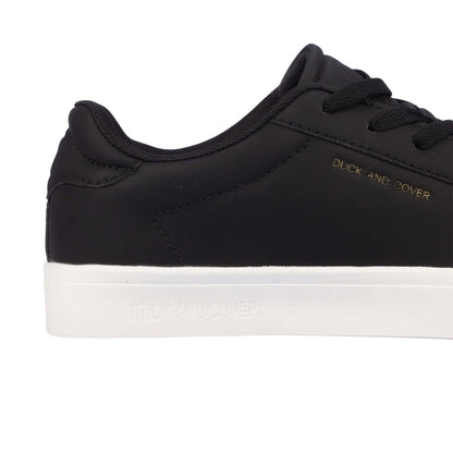 Black - Pack Shot - Duck and Cover Mens Clasper Trainers