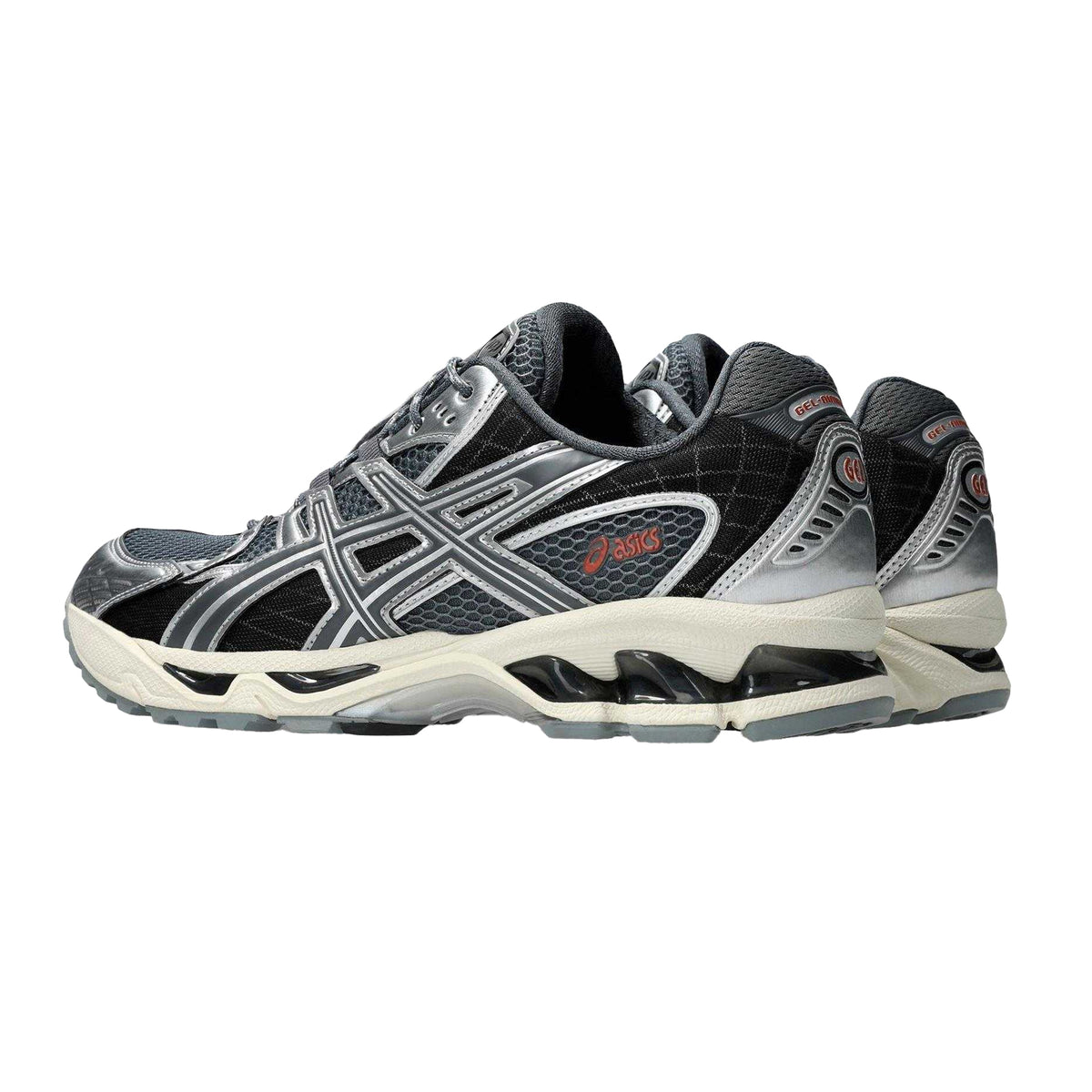 Grey - Back - Asics Mens Gel-Nimbus 10.1 Low Top Trainers