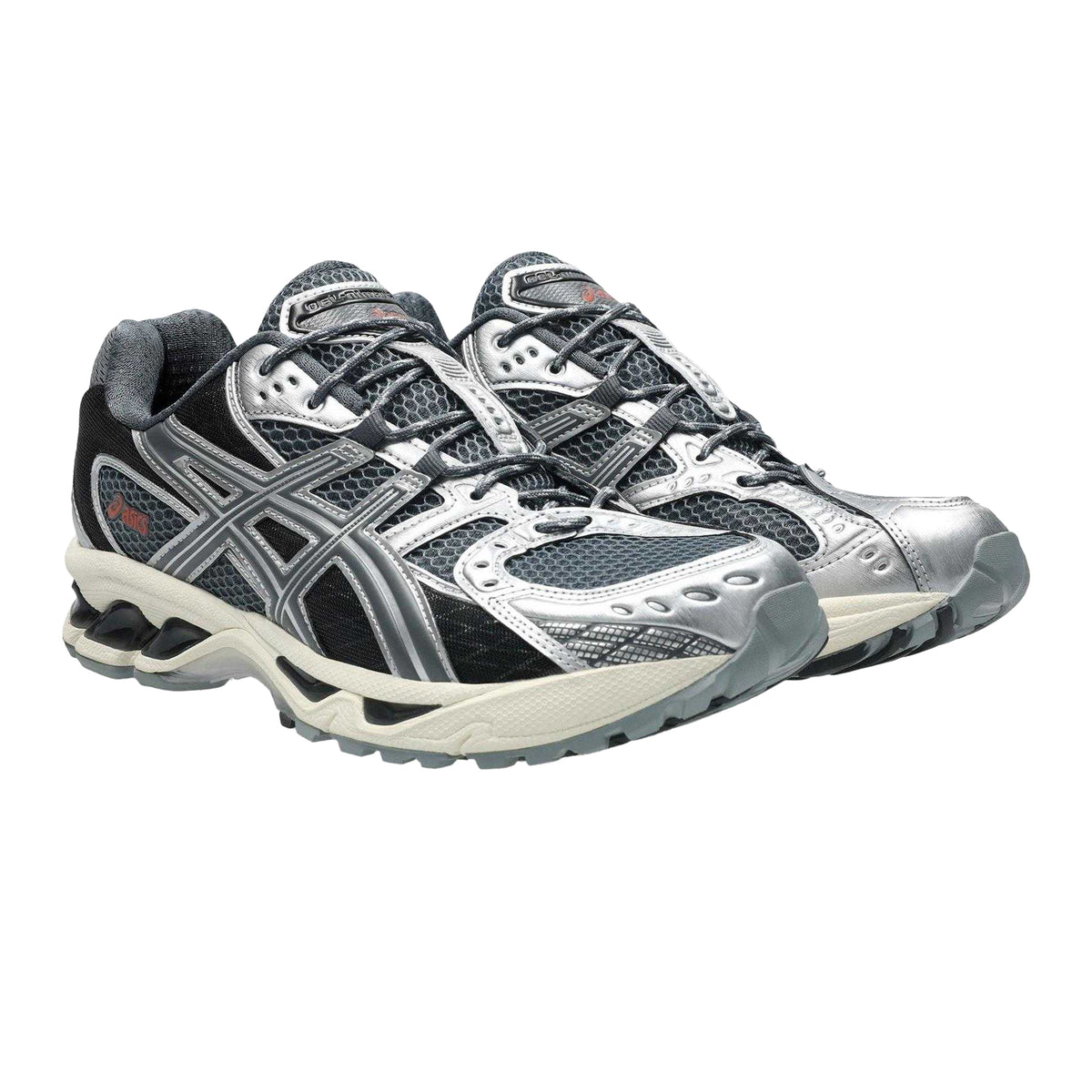 Grey - Lifestyle - Asics Mens Gel-Nimbus 10.1 Low Top Trainers