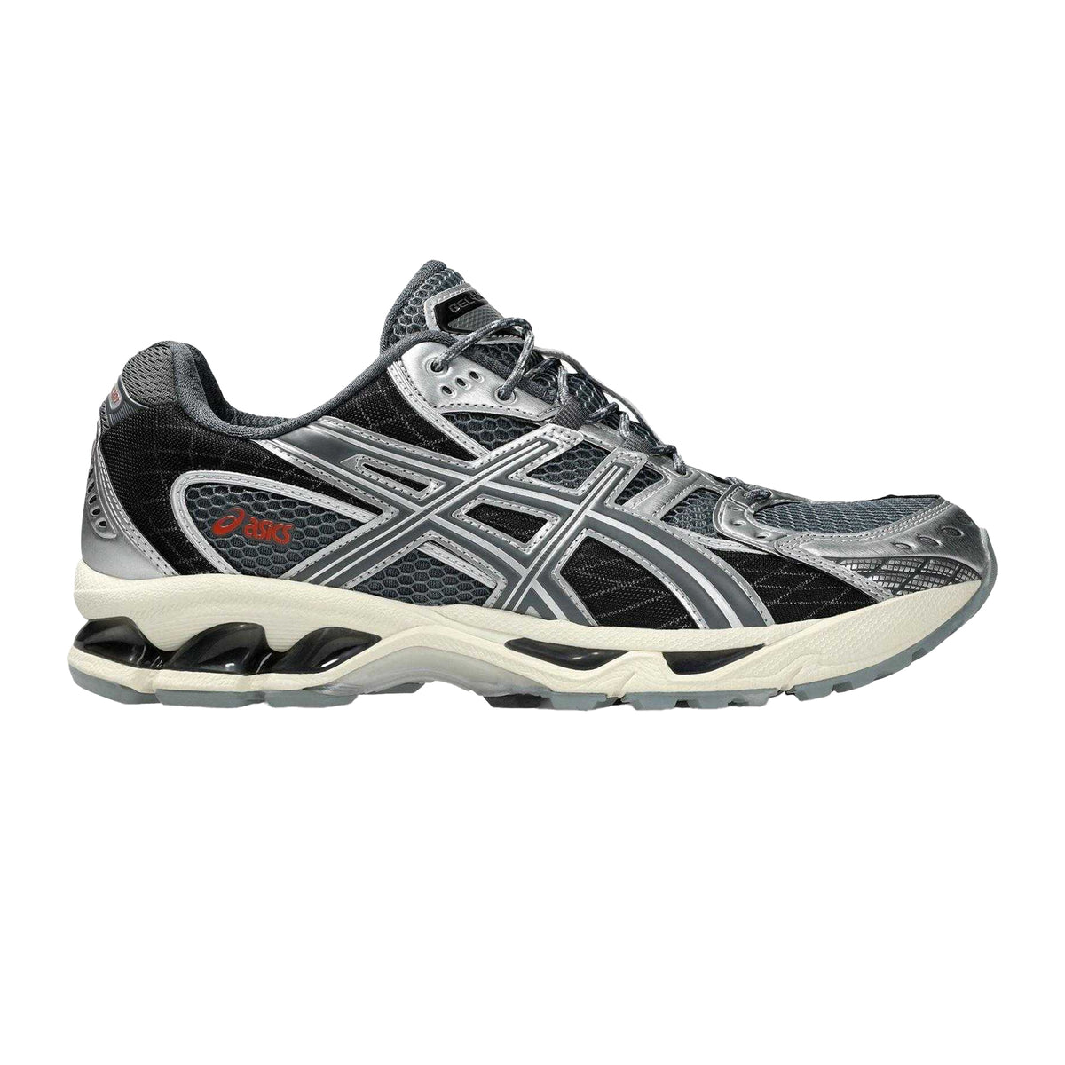 Grey - Front - Asics Mens Gel-Nimbus 10.1 Low Top Trainers
