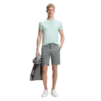 Aqua - Pack Shot - Boss Mens Thinking 1 Cotton Short-Sleeved T-Shirt