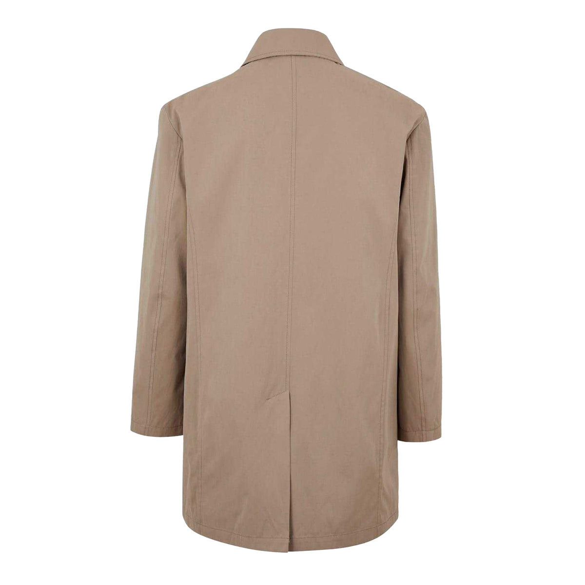 Neutral - Back - Twisted Tailor Mens Lightweight Mac Coat