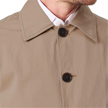 Neutral - Side - Twisted Tailor Mens Lightweight Mac Coat