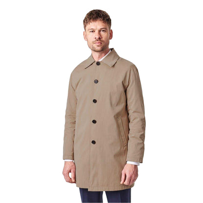 Neutral - Lifestyle - Twisted Tailor Mens Lightweight Mac Coat