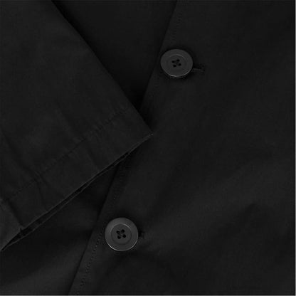 Black - Lifestyle - Twisted Tailor Mens Lightweight Mac Coat