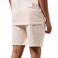 Cream - Back - Weekend Offender Mens Lerena Fleece Shorts