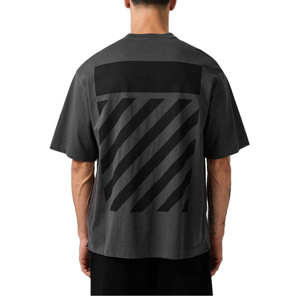 Black - Pack Shot - Off White Mens Regular T-Shirt