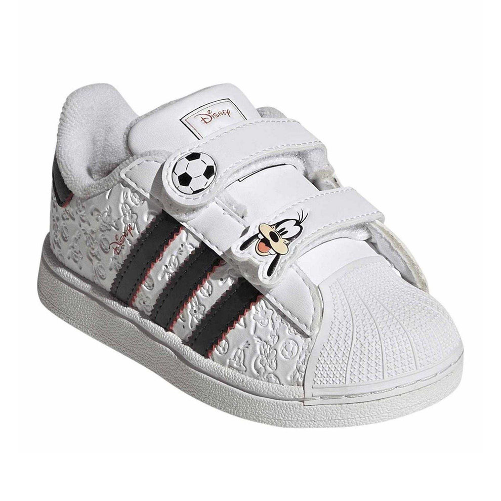 Adidas Originals Infants Mickey Mouse Cartoon Shell Toe Sneakers ...