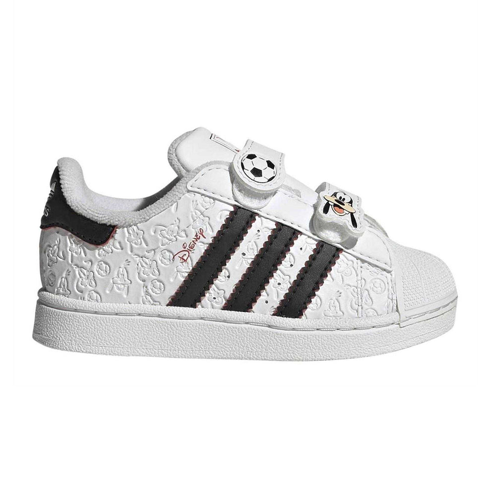 Adidas Originals Infants Mickey Mouse Cartoon Shell Toe Sneakers ...