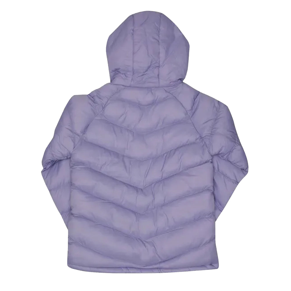 Lilac - Back - Cheeky Monkey Girls Cordelia Padded Jacket