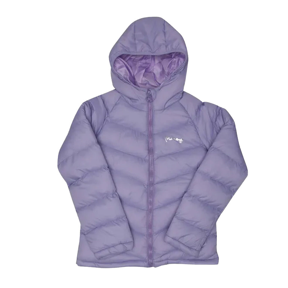 Lilac - Front - Cheeky Monkey Girls Cordelia Padded Jacket