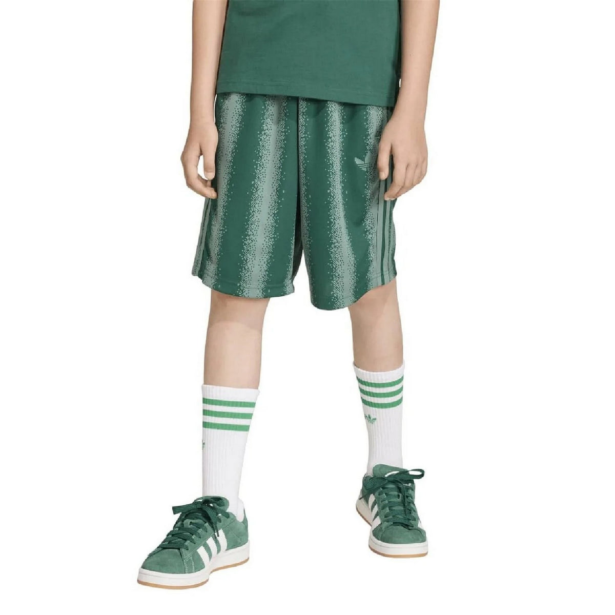 Green - Lifestyle - Adidas Originals Boys Minecraft Loose Fit Shorts