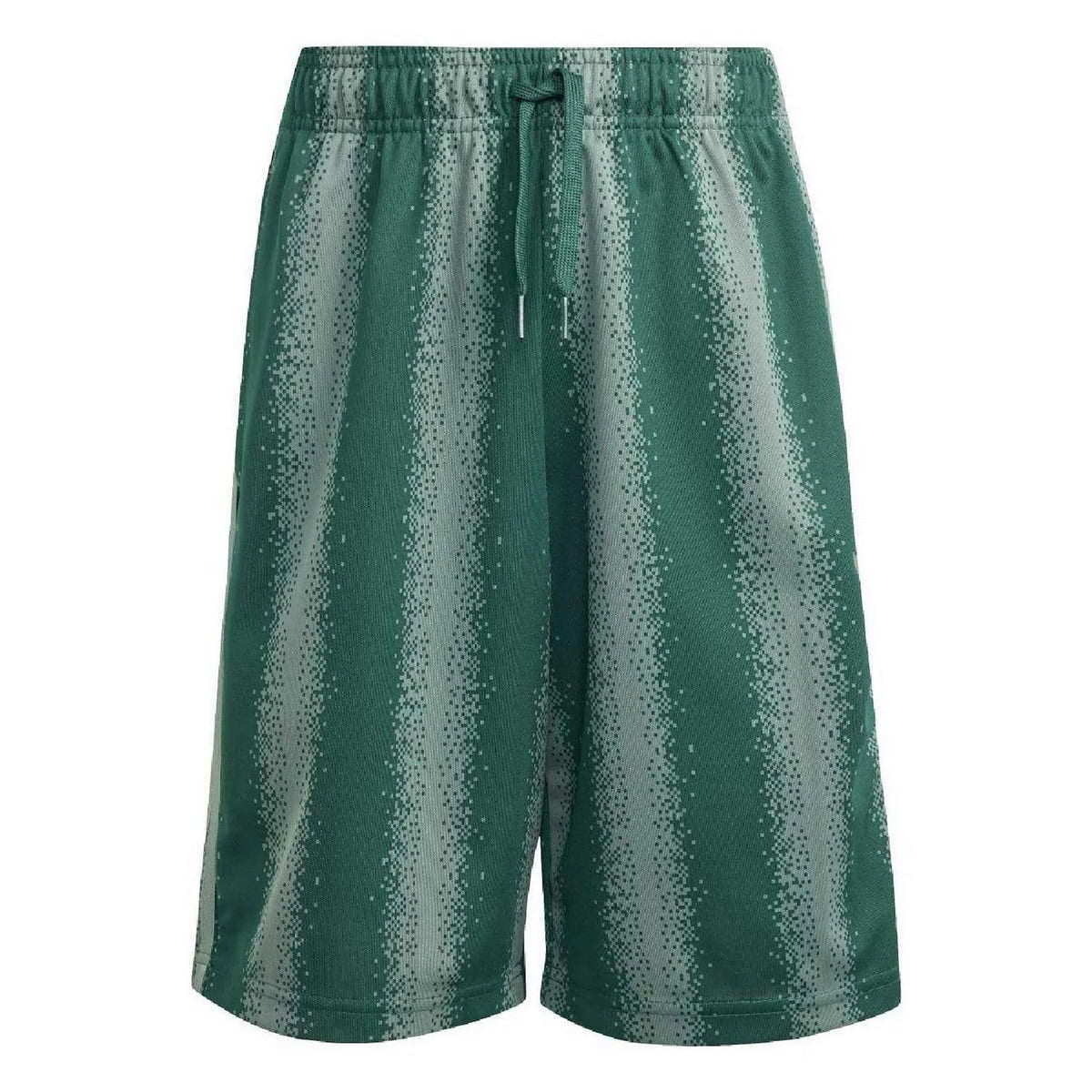 Green - Front - Adidas Originals Boys Minecraft Loose Fit Shorts