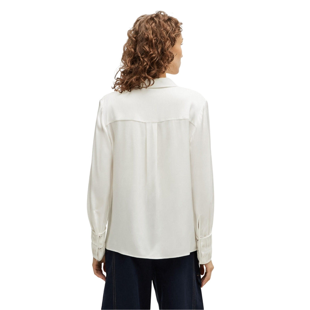 White - Back - Boss Womens-Ladies Benea Regular Blouse