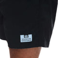 Navy - Side - Weekend Offender Mens Barios Swim Shorts