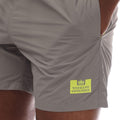 Grey - Side - Weekend Offender Mens Barios Swim Shorts