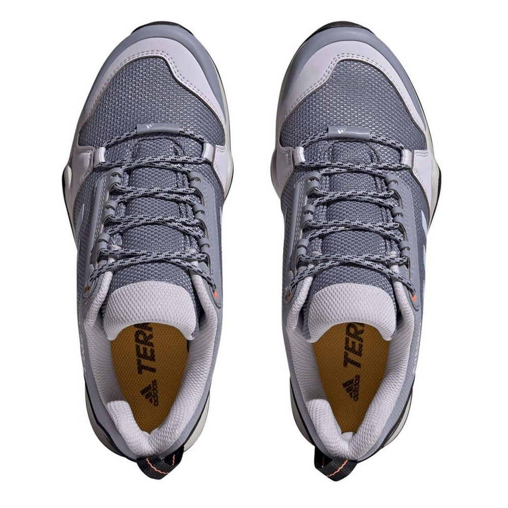 Violet-Silver - Pack Shot - Adidas Womens-Ladies Terrex AX3 Hiking Shoes