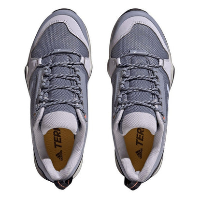 Violet-Silver - Pack Shot - Adidas Womens-Ladies Terrex AX3 Hiking Shoes
