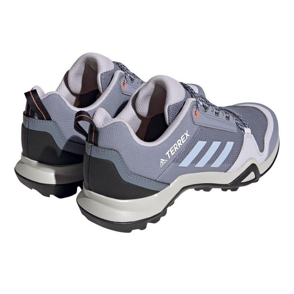Violet-Silver - Back - Adidas Womens-Ladies Terrex AX3 Hiking Shoes