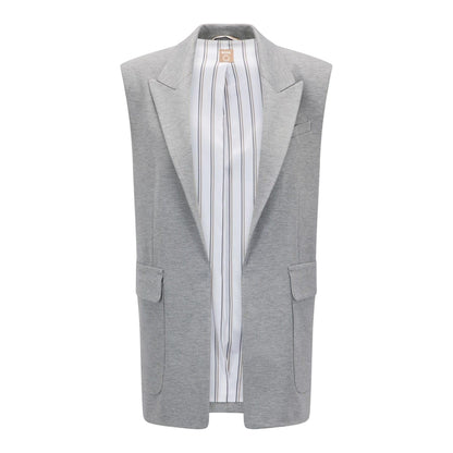 Grey - Front - Boss Womens-Ladies Jelonna Blazer