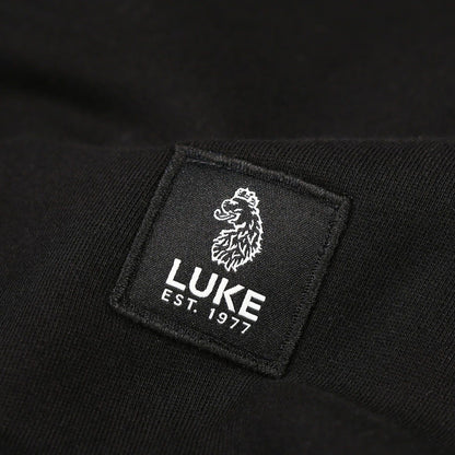 Black - Side - Luke 1977 Mens Sycamore Back Print Sweatshirt