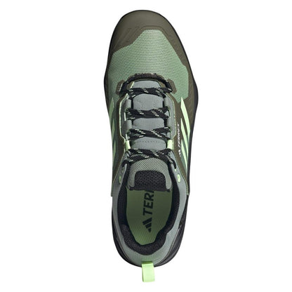 Silver Green-Olive Strata - Lifestyle - Adidas Mens Terrex Swift R3 GORE-TEX Hiking Shoes