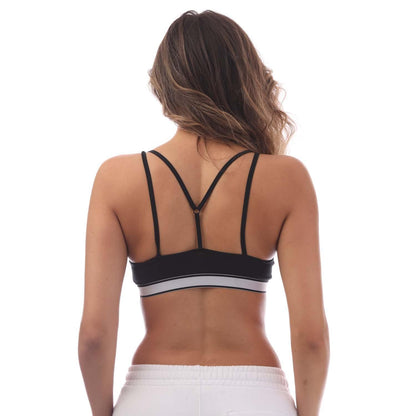 Black - Back - Reebok Womens-Ladies Jackie Bra