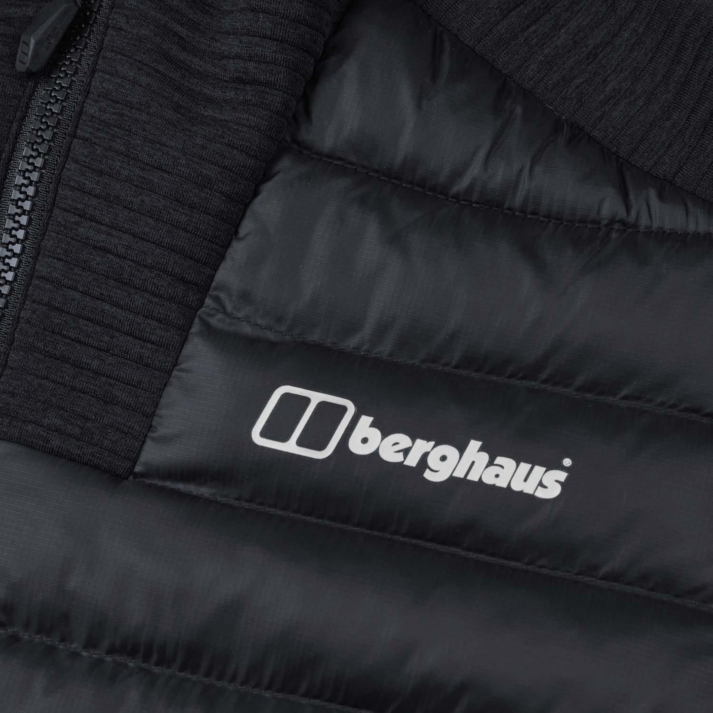 Black - Lifestyle - Berghaus Unisex Adult Hottar Hybrid Jacket