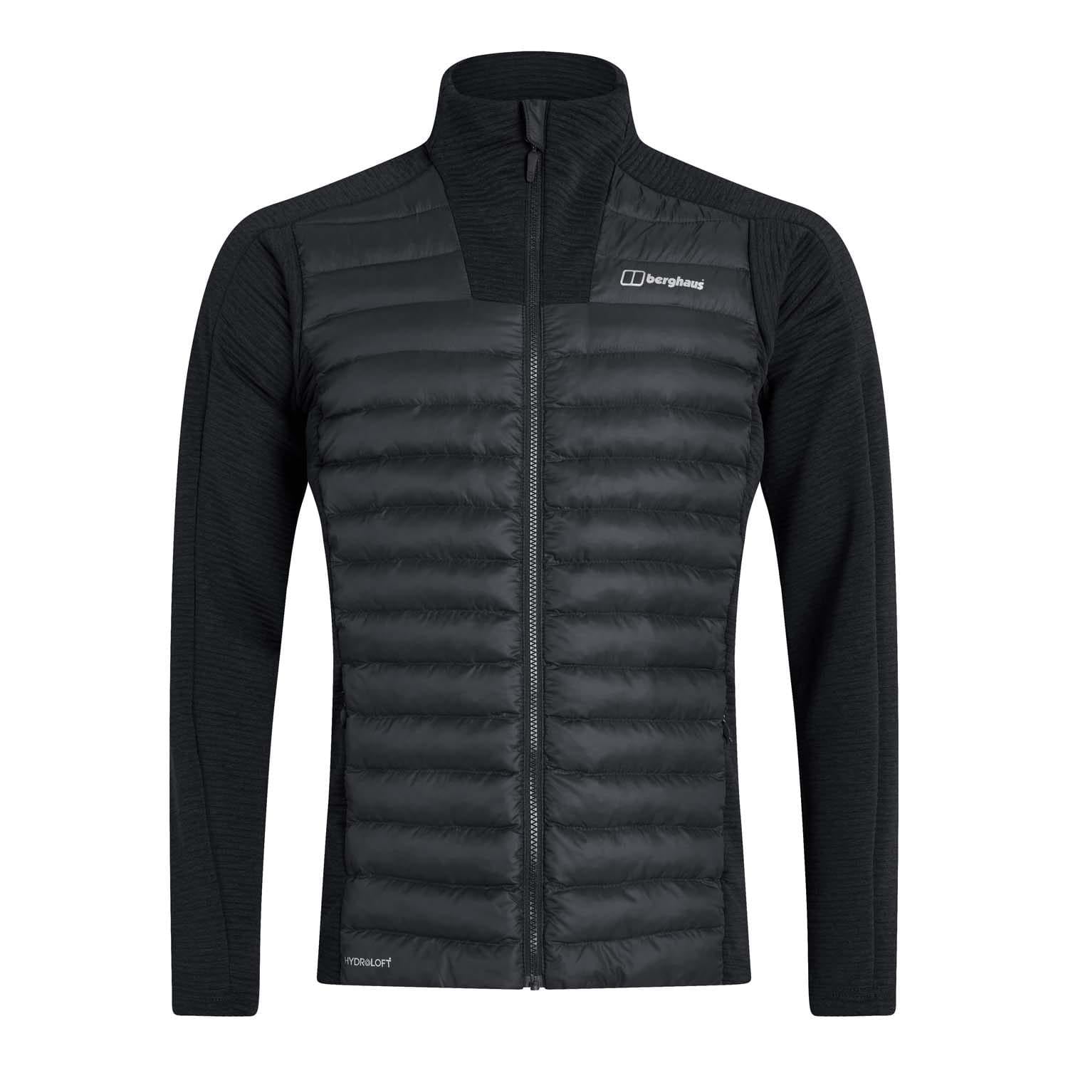 Black - Front - Berghaus Unisex Adult Hottar Hybrid Jacket