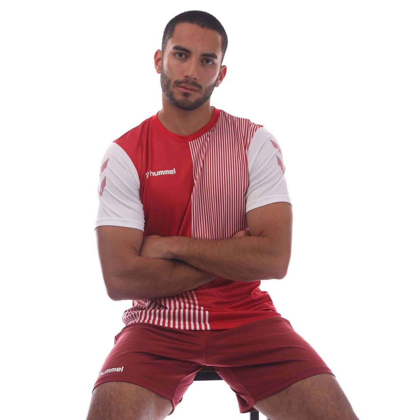 Red-White - Lifestyle - Hummel Mens Mexico T-Shirt