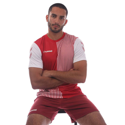 Red-White - Lifestyle - Hummel Mens Mexico T-Shirt