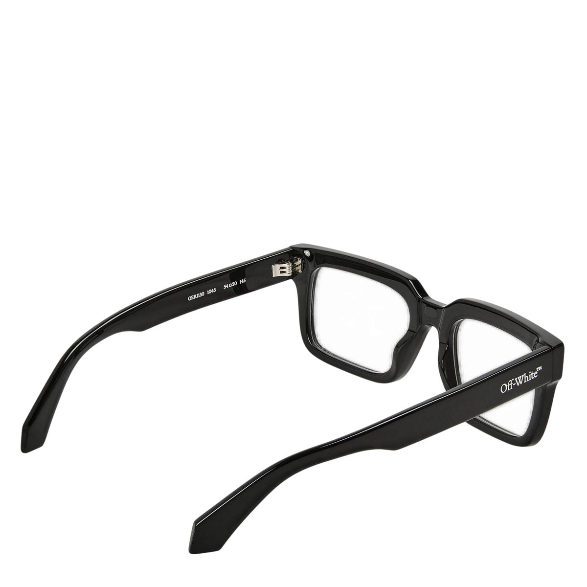 Black-Blue - Back - Off White Mens Clip On 2 Sunglasses