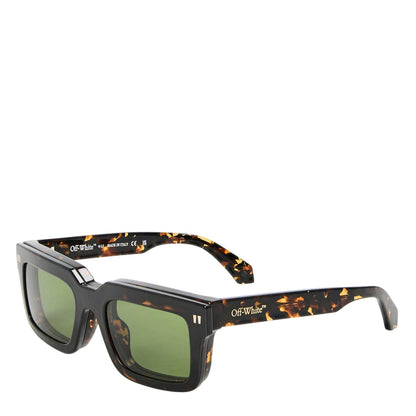 Havana-Green - Front - Off White Mens Clip On 2 Sunglasses