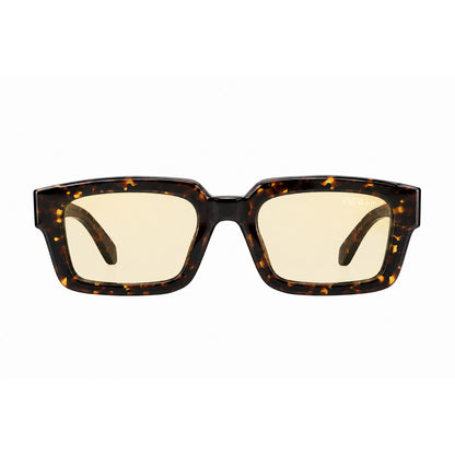 Havana-Yellow - Front - Off White Mens Clip On 2 Sunglasses