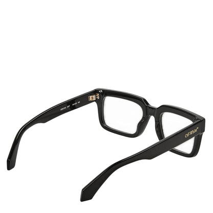 Black-Gold - Back - Off White Mens Clip On 2 Sunglasses